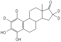 4-Hydroxyestrone-1,2,16,16-d4