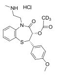 N-Desmethyl Diltiazem-d3 HCl