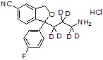 Didesmethylcitalopram-d6 HCl