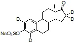 Estrone sulfate sodium salt-d4