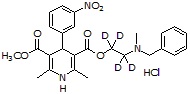Nicardipine-d4 hydrochloride