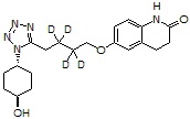 4-trans-Hydroxy cilostazol-d4