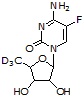 5-Deoxy-5-fluorocytidine-d3