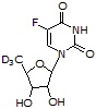 5-Deoxy-5-fluorouridine-d3