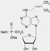 N6-Isopentenyladenosine-5-monophosphate-d6 sodium salt