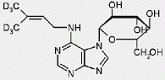 N6-Isopentenyladenine-7-glucoside-d6