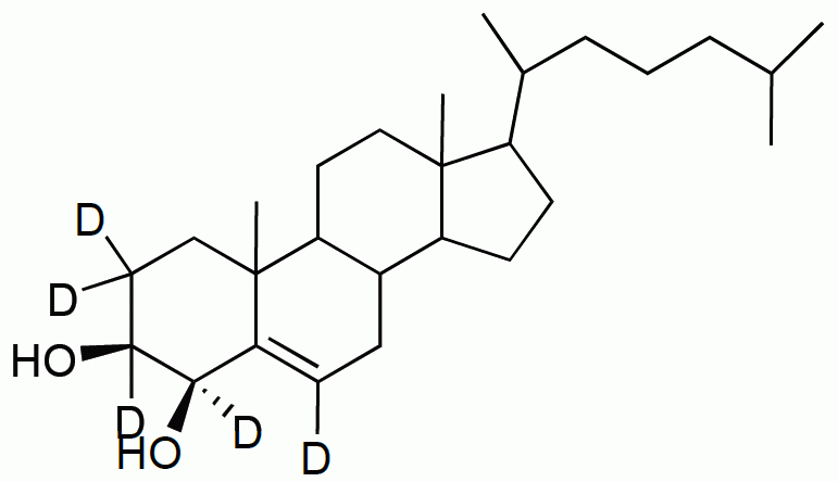 4β-Hydroxycholesterol-2,2,3,4,6-d5