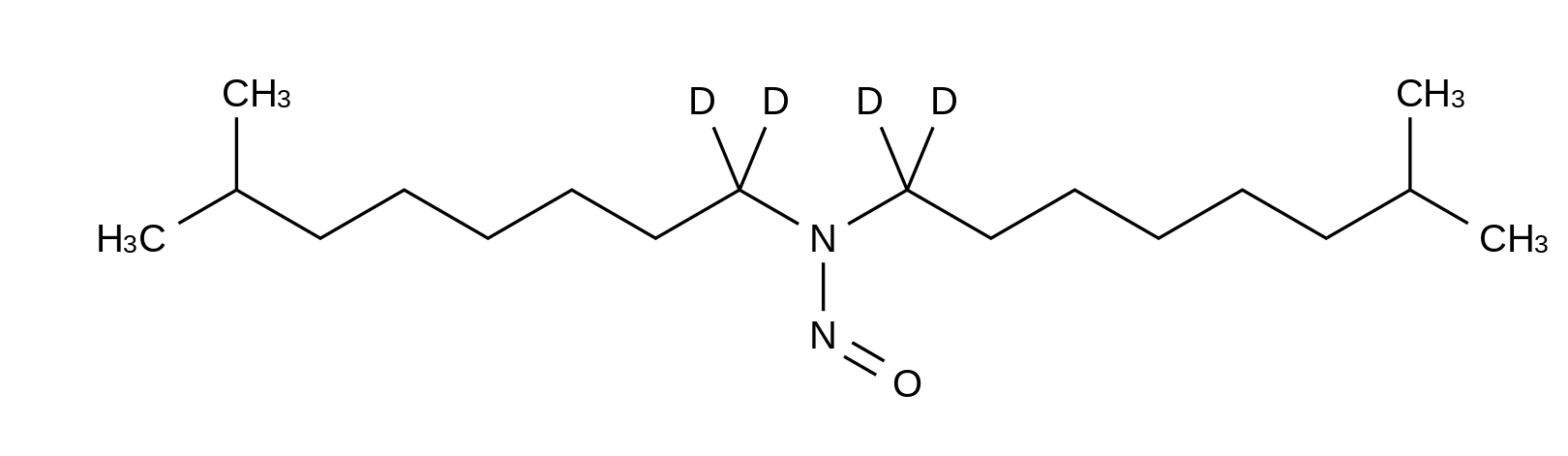 N-Nitroso-N,N-di-(7-methyloctyl)amine-d4