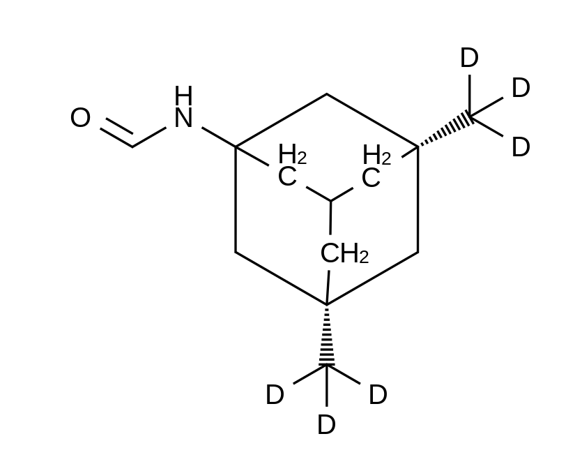 N-Formyl Memantine-d6