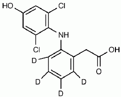 4-Hydroxy Diclofenac-deuterated