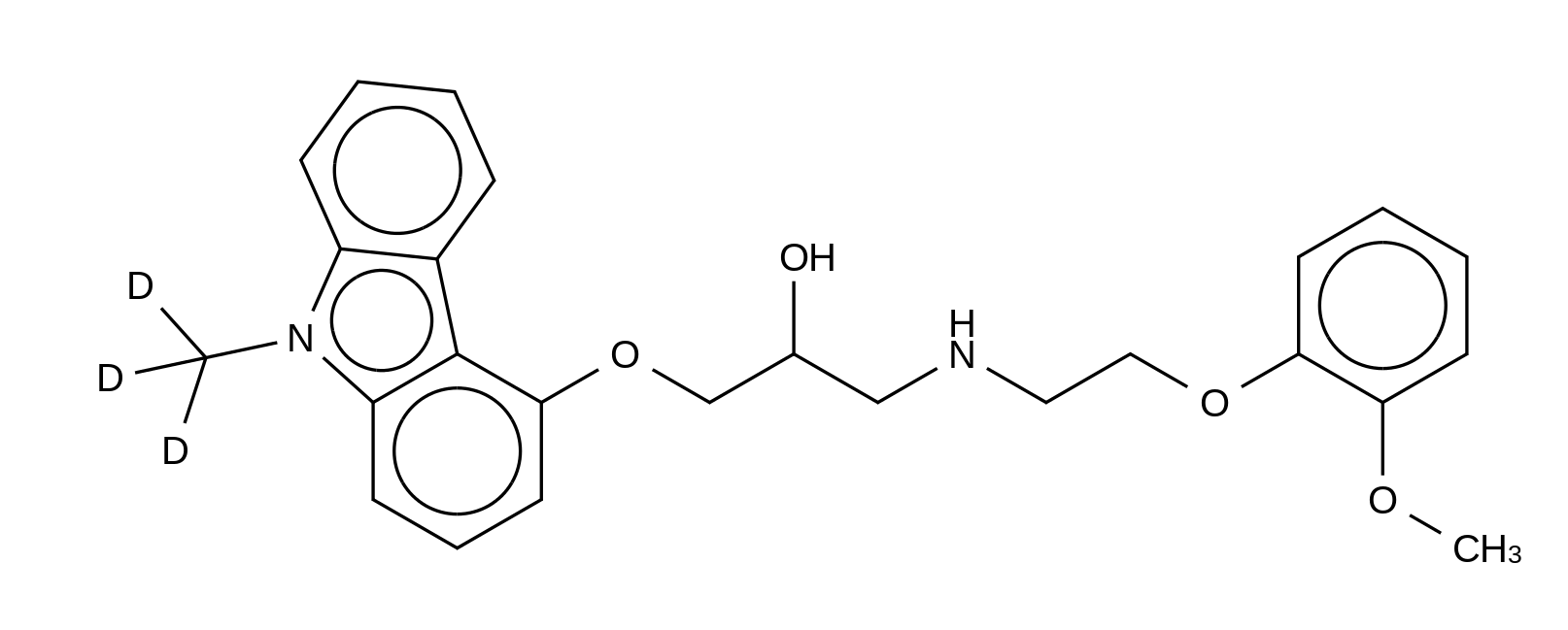 N-Methyl Carvedilol-d3 HCl Salt
