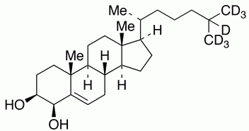 4β-Hydroxycholesterol-25,26,26,26,27,27,27-d7