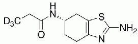 (-)-2-Amino-6-propionamido-tetrahydro-benzothiazole-d3