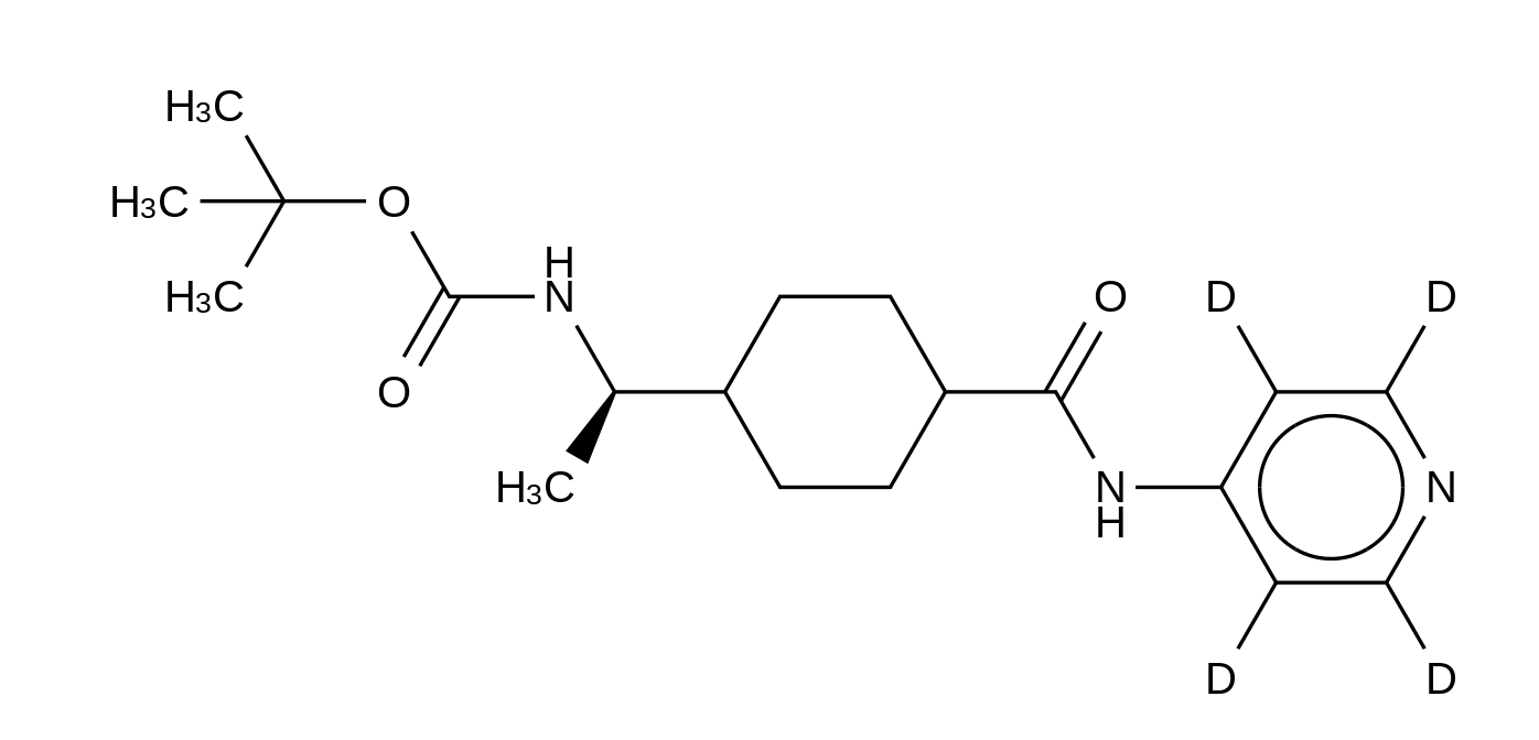 N-tert-Butyloxycarbonyl Y-27632-d4