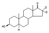 5α-Androstan-3β-ol-17-one-16,16-d2