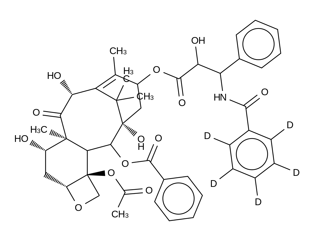 10-Desacetyl Paclitaxel-d5