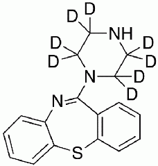 N-Des[2-(2-hydroxyethoxy)ethyl] Quetiapine-d8