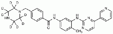 N-Desmethyl Imatinib-d8