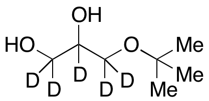 (+/-)-3-tert-Butoxy-1,2-propanediol-d5