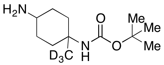tert-Butyl N-(4-Amino-1-methylcyclohexyl)carbamate-d3