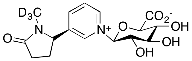 (R)-Cotinine-d3 N-β-D-glucuronide