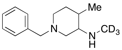 N,4-Dimethyl-1-benzyl-3-piperidinamine-d3