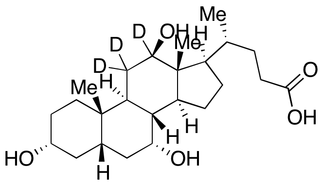 (3α,5α,7α,12 β)-3,7,12-Trihydroxycholan-24-oic Acid-d3