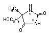 5-(4-Hydroxyphenyl)-5-phenyl-d5-hydantoin-15N2
