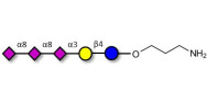 GT3 Ganglioside oligosaccharide with free terminal amine (Linker-NH2 A)