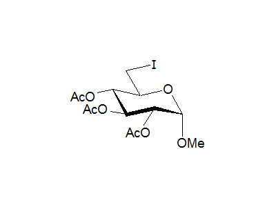 Methyl 2,3,4-tri-O-acetyl-6-deoxy-6-iodo-α-D-glucopyranoside