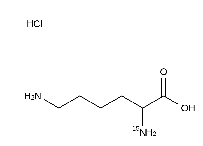 DL-Lysine-2-15N DiHCl