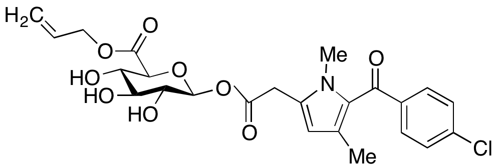 Zomepirac Acyl-O- β-D-glucuronide 2-Propenyl Ester
