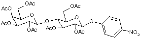 4-Nitrophenyl hepta-O-acetyl-β-lactoside