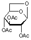 2-3-4-Tri-O-acetyl-1-6-anhydro-β-D-glucopyranose