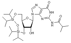 N2-Isobutyryl-3-5-O-(1-1-3-3-tetraisopropyl-1-3-disiloxanediyl)guanosine