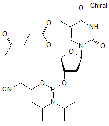 5-O-Levulinoylthymidine 3-CE phosphoramidite