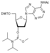 N6-Acetyl-2-deoxy-5-O-DMT-adenosine 3-Me phosphonamidite