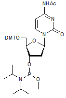 N4-Acetyl-2-deoxy-5-O-DMT-cytidine 3-Me phosphoramidite