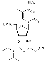 N4-Acetyl-5-O-DMT-2-O-methyl-5-methylcytidine 3-CE phosphoramidite