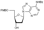 5-O-p-Anisoyl-N6-benzoyl-2-deoxyadenosine