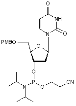 5-O-p-Anisoyl-2-deoxyuridine 3-CE phosphoramidite