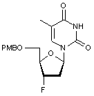 5-O-p-Anisoyl-3-fluoro-3-deoxythymidine