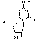 N4-Benzoyl-2-deoxy-5-O-DMT-2-fluorocytidine