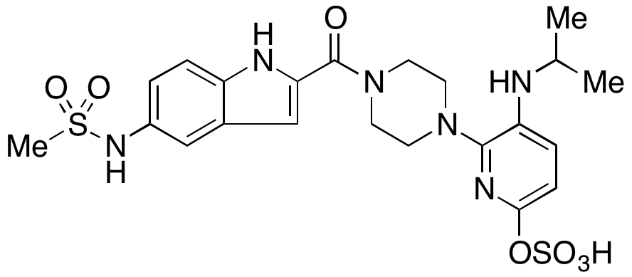 6-Hydroxy Delavirdine O-Sulfate