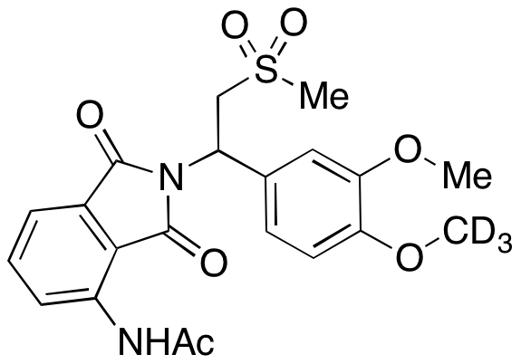 rac-3-O-Desethyl-3-O-methyl Apremilast-d3